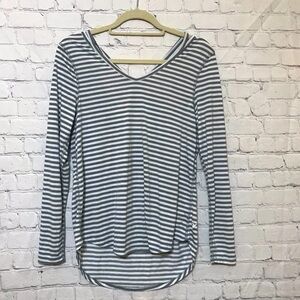 Striped Active Tee